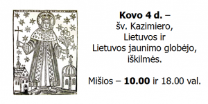 kovo 4 Kazimieras